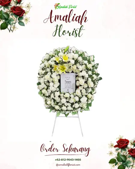 Krans Bunga Duka Pondok Cabe Ilir